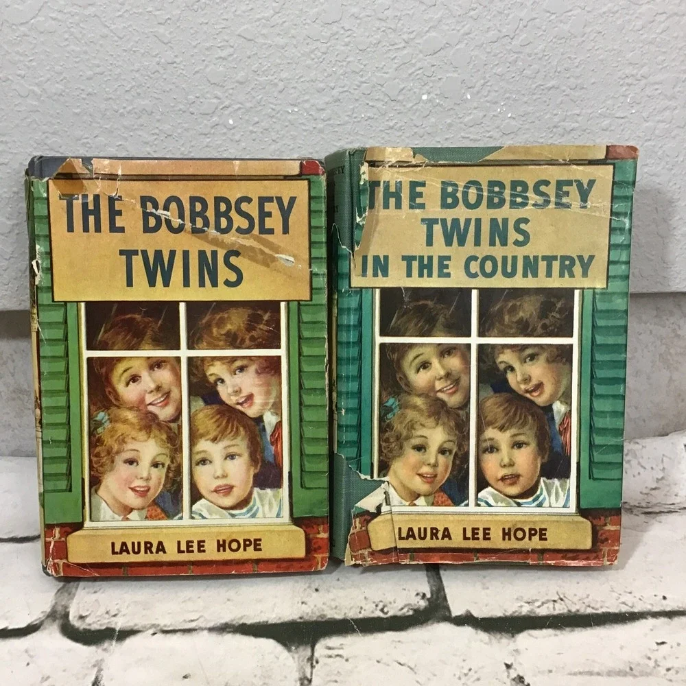 1940s‎ The Bobbsey Twins Hardcovers Lot Of 2 In The Country Laura Lee Hope
